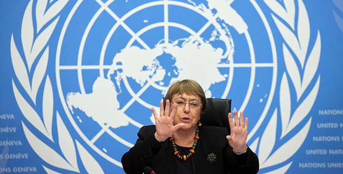 Bachelet termina mandato como Alta Comisionada de la ONU este 31-A