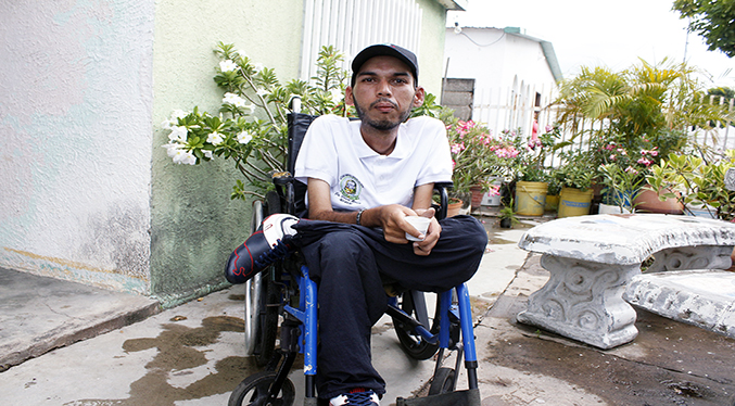 Astolfo Gutiérrez, el defensor de las personas con discapacidad en Rosario de Perijá (Fotos+Video)