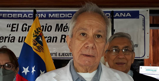 Federación Médica insiste en reunión con representantes del gobierno de Maduro