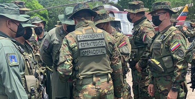 FANB rescata a nueve personas en campamento de narcotraficantes