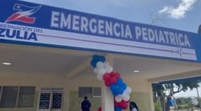 En alianza con una ONG Gobernación de Zulia entrega emergencia del Hospital II Materno Infantil Cuatricentenario