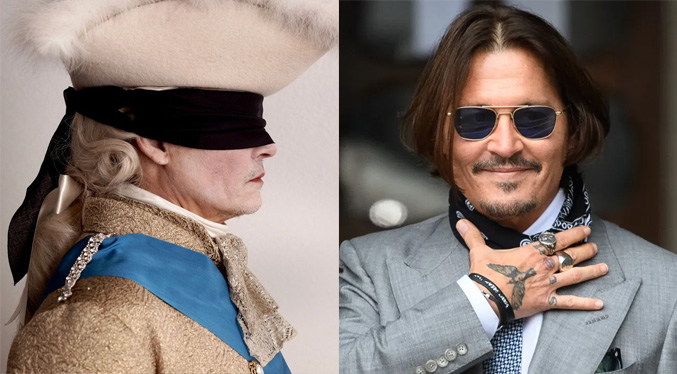 Johnny Depp será el rey Luis XV en nueva película