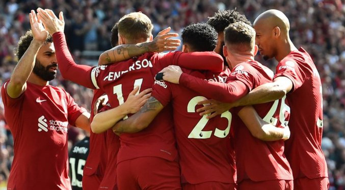 Premier: Liverpool vence 9-0 a Bournemouth, iguala récord