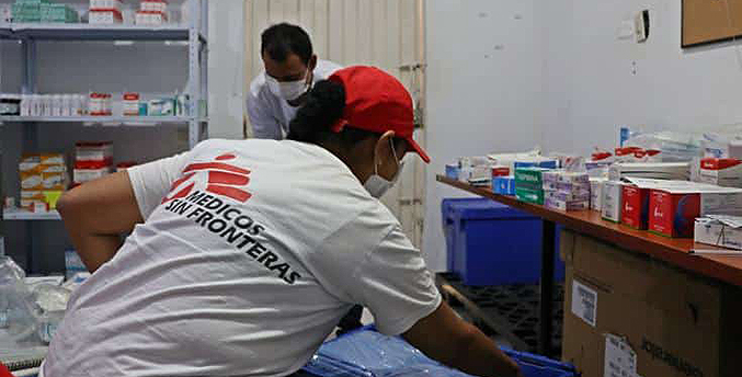 Médicos Sin Frontera entrega 231 toneladas de ayuda humanitaria a Venezuela en primer semestre