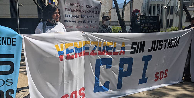 Familiares de dirigentes sindicales presos en Venezuela piden su liberación