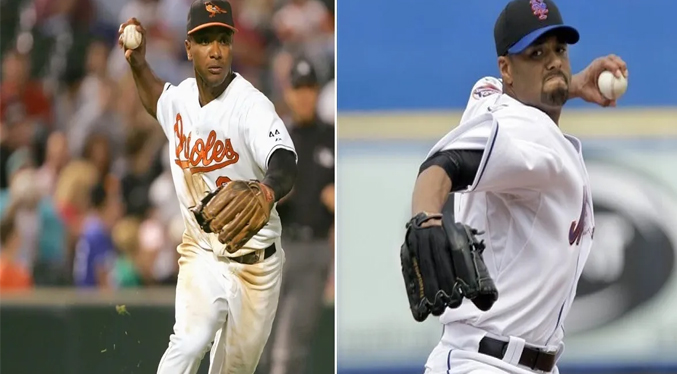 Santana y Melvin Mora son los nuevos inmortales del béisbol nacional