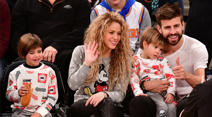Shakira y Piqué irán a juicio por la custodia de sus hijos