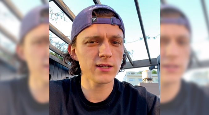 Tom Holland se retira de las redes sociales para cuidar de su salud mental: «Son abrumadoras» (Video)
