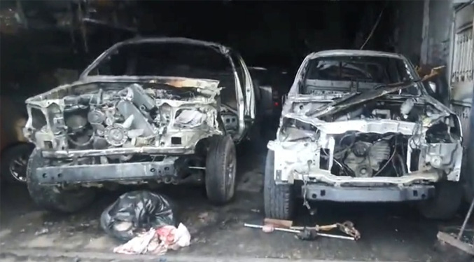 Nuevo atentado en Guayaquil deja cinco vehículos afectados