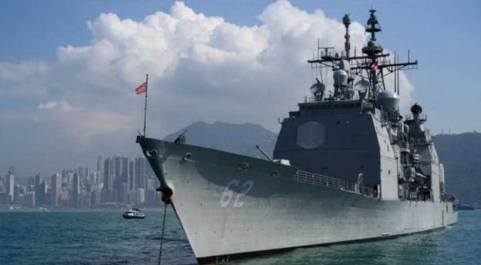 Dos buques de EEUU atraviesan el Estrecho de Taiwán