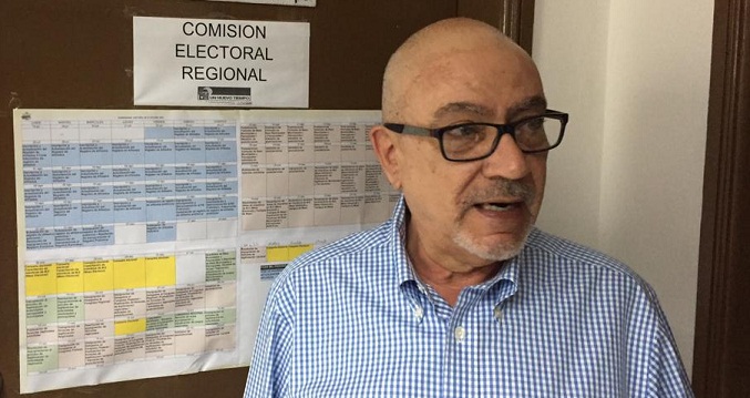 Andrés Caleca llama a exigir abrir el Registro Electoral para el proceso presidencial