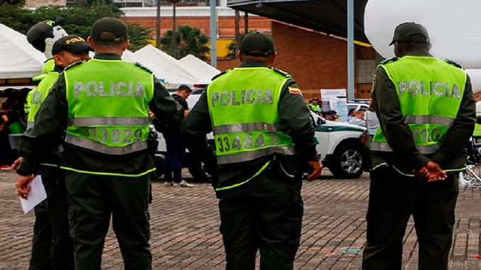 Dos policías heridos deja ataque armado en Colombia