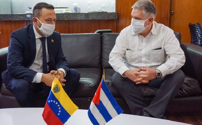 Viceprimer ministro cubano visita Venezuela para evaluar alianza bilateral