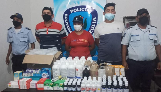 Tres detenidos por tráfico ilegal de medicamentos