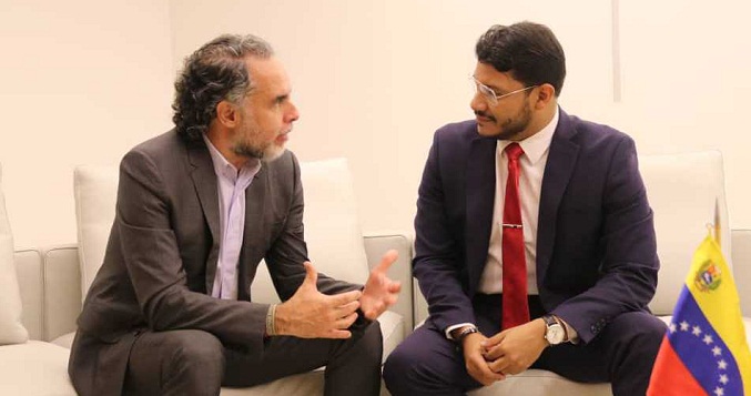 Embajador de Colombia a su llegada a Caracas: Antes que finalice 2022 habrá reunión Petro-Maduro