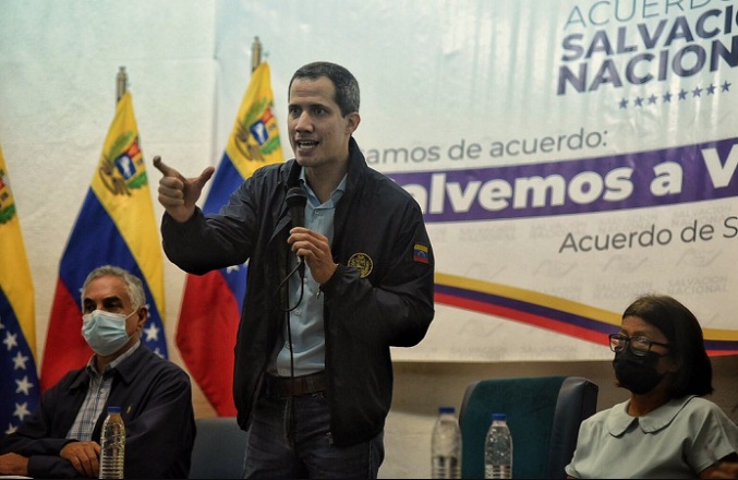 Guaidó critica que el gobierno celebre competición militar organizada por Rusia