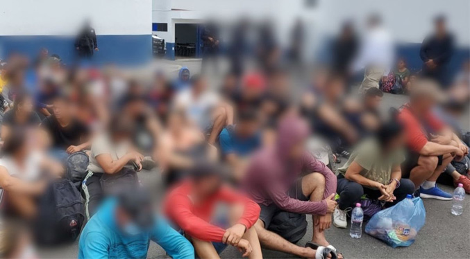 Un venezolano entre los 116 migrantes encontrados hacinados en un camión en México
