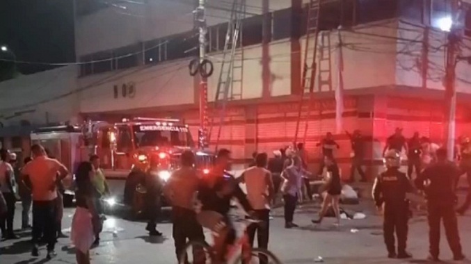 Incendio en el centro de Barranquilla deja 22 heridos