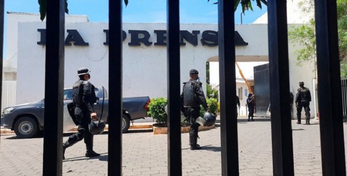La Prensa de Nicaragua denuncia el «robo» de sus bienes y edificio en Managua
