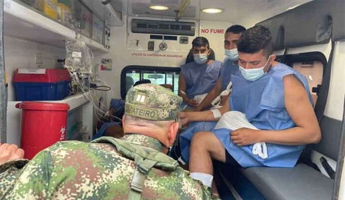 Dos militares colombianos heridos tras un nuevo ataque en el Catatumbo