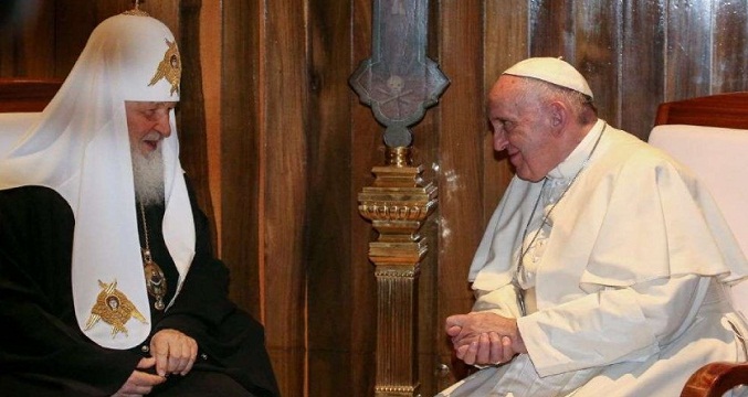El Papa recibe a un representante del patriarca ortodoxo ruso Cirilo I