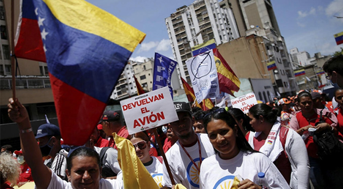 Sube la tensión entre Caracas y Buenos Aires por incautación de avión en la mira de EEUU