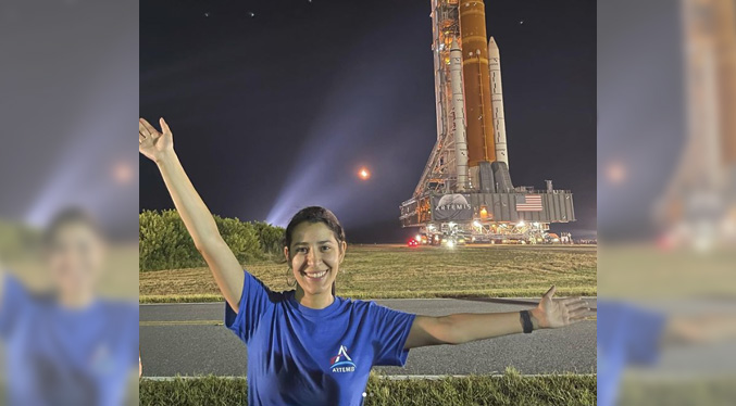 Ingeniera venezolana trabaja en nueva misión lunar de la NASA