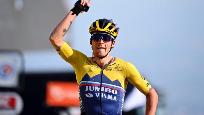 Roglic se lleva la cuarta etapa de la Vuelta a España