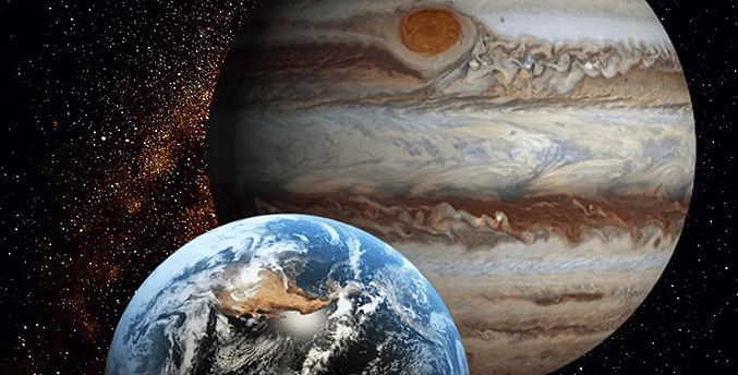 Un histórico acercamiento ocurrirá entre Júpiter y la Tierra este lunes