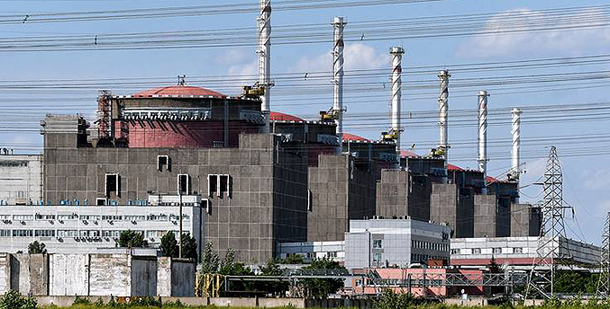 Central nuclear de Zaporiyia apagó uno de sus reactores tras varios bombardeos