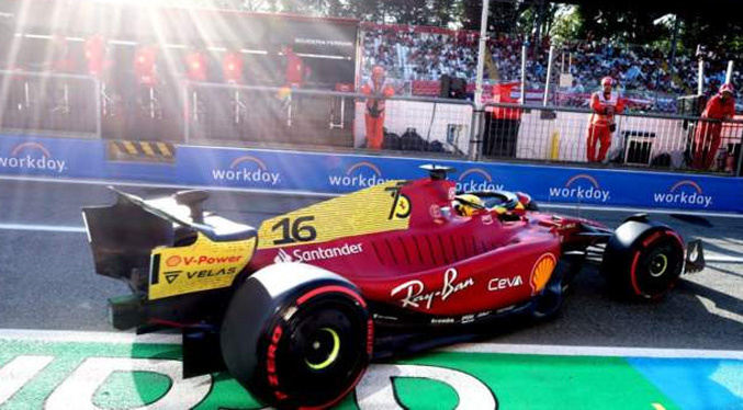 Charles Leclerc (Ferrari) logra la pole position del Gran Premio de Italia