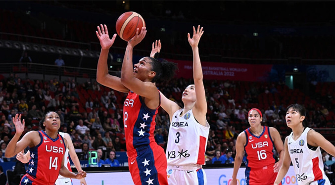 EEUU bate el récord de puntos anotados en un partido en el Mundial femenino de básquet