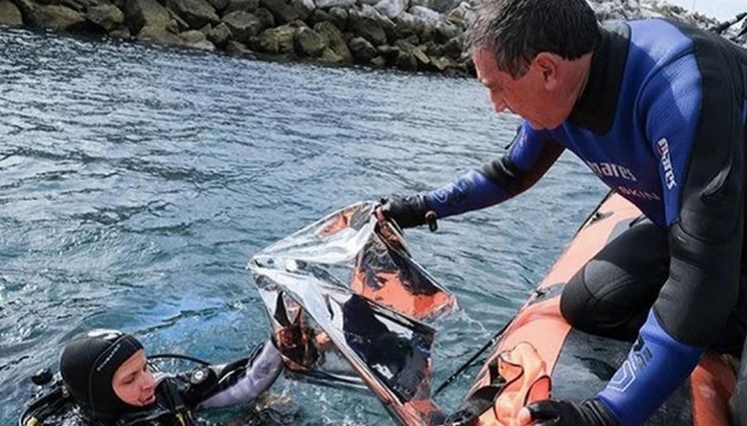 Dos récords Guinness en Portugal por limpiar el mar y exposición submarina