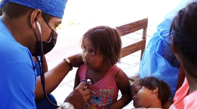 Min-Salud realiza jornada médica en los pueblos indígenas de Zulia
