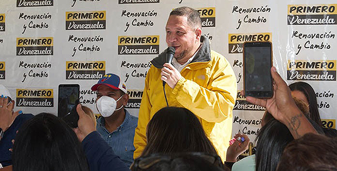 José Brito será el abanderado presidencial de Primero Venezuela