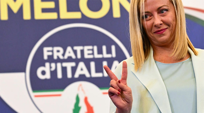 Meloni se impone en Italia con una holgada mayoría, según el resultado final de las elecciones