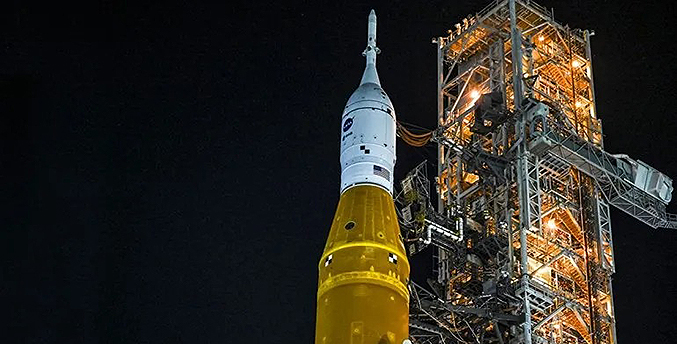 La Nasa probará «reparaciones» al cohete SLS antes del despegue de Artemis I