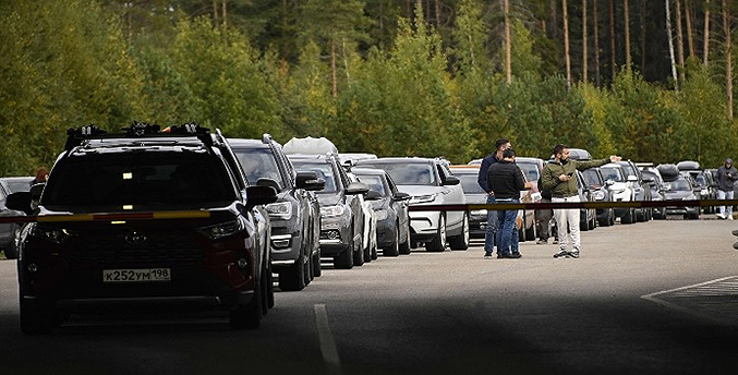 Rusia se plantea cerrar la frontera para los hombres en edad de movilización