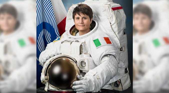 Astronauta italiana Samantha Cristoforetti, primera europea al mando de la ISS (Video)