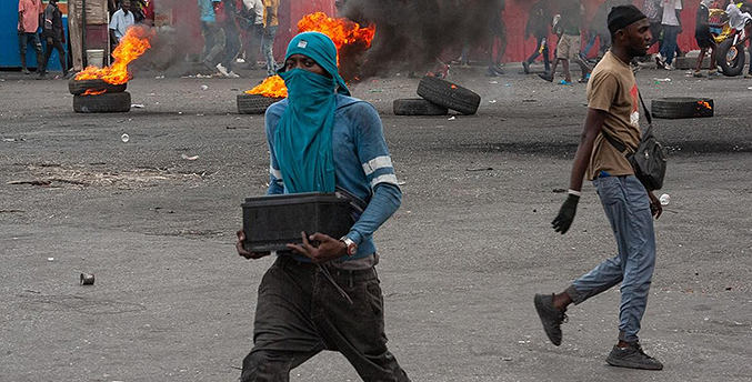 El Gobierno haitiano condena la «violencia» y el «vandalismo» en las calles