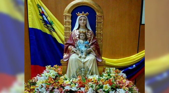 Venezuela celebra los 70 años de la coronación canónica de la Virgen de Coromoto, su Patrona