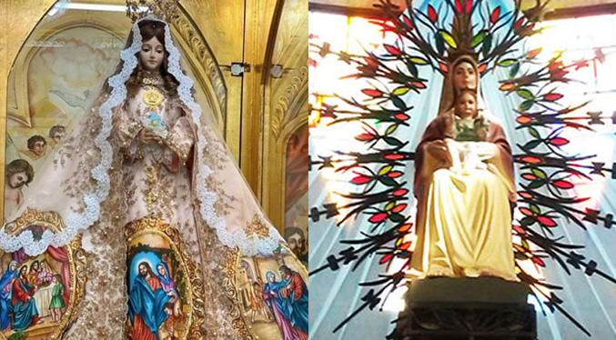 Feligreses se unen para honrar a las excelsas Virgen del Valle y Virgen de Coromoto