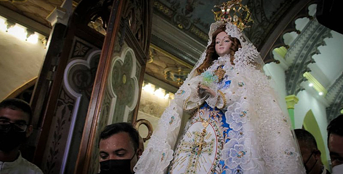 Virgen del Valle camina con el pueblo oriental tras dos años de confinamiento (+ Video)
