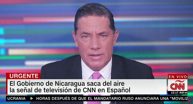 El Gobierno de Nicaragua bloquea la emisión de CNN en español