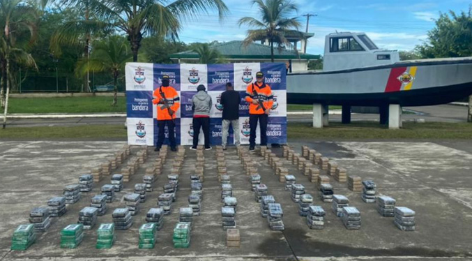Armada de Colombia incauta cocaína avaluada en $ 14 millones