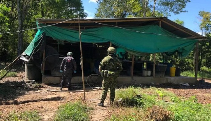 Incautan más de 700 kilos de cocaína en la región colombiana del Catatumbo
