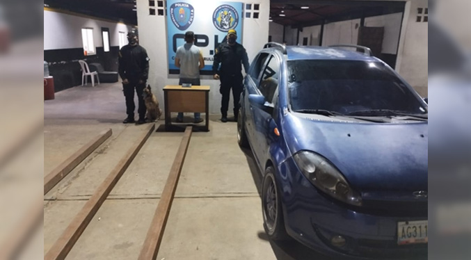 Policía del Zulia captura sujeto con material ferroso en Maracaibo