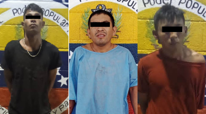 SIP – Polimaracaibo detiene a tres sujetos por robo de material estratégico (Videos)