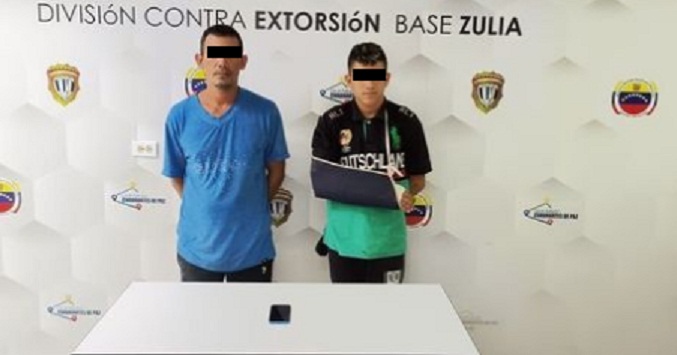 Detienen a dos extorsionadores de la banda JL La Burra en La Cañada de Urdaneta