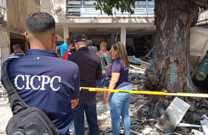 Sube a cinco la cifra de heridos al explotar llenadero de gas medicinal en La Guaira